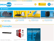 Tablet Screenshot of dreamshop.com.br